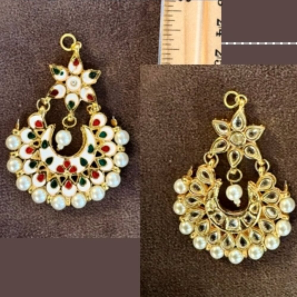 Vintage Pendant — Reversible Statement Jewelry, 2 in 1